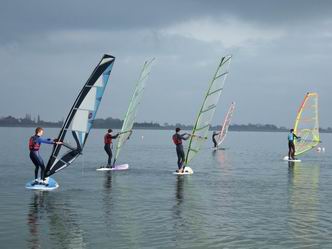Photo of some windsurfing
