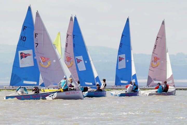 Dinghies sailing for Wilson 70 Trophy 2019
