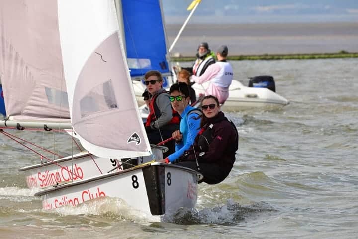Dinghies sailing for Wilson 70 Trophy 2019