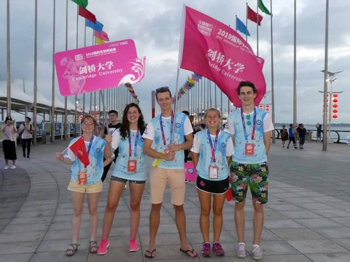 Opening ceremony photo of 2019 Top Universities Regatta