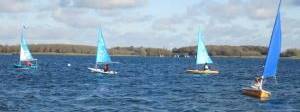 Photo of Cambridge dinghy sailing