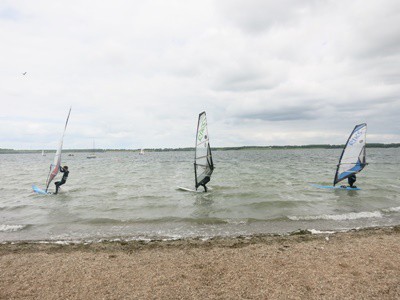 Photo of windsurfing