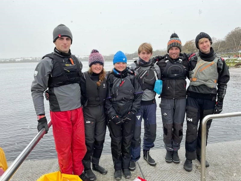 Orange team photo at 2021 Brummy Boom