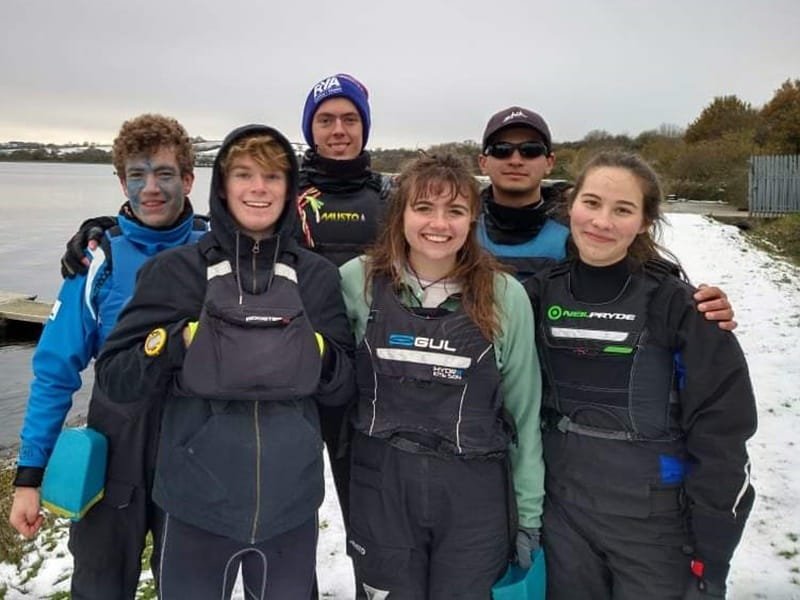 Purple team photo at 2021 Brummy Boom