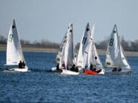Photo of dinghies sailing at 2022 Cam Cup